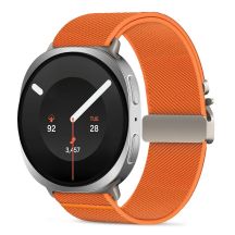 Tech-Protect Nylon-Armband mit Verschluss für Samsung Galaxy Watch 40/44/46 mm – Orange