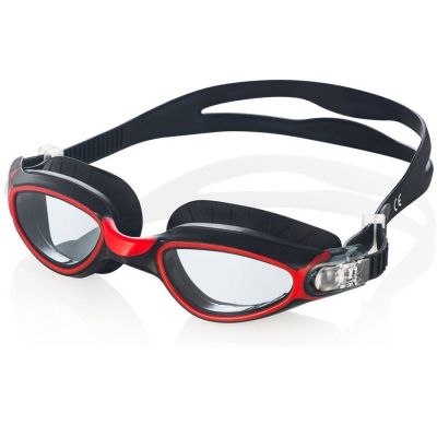 2. Aqua-Speed Calypso Schwimmbrille schwarz und rot 