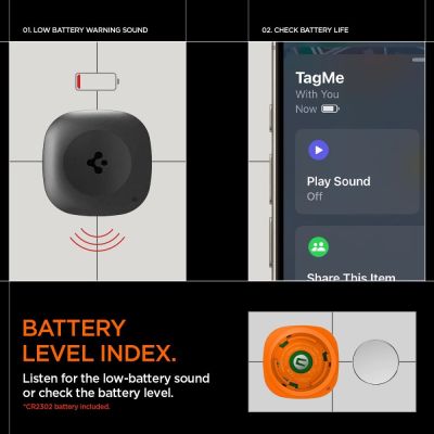 13. Spigen TagMe Locator - Schwarz