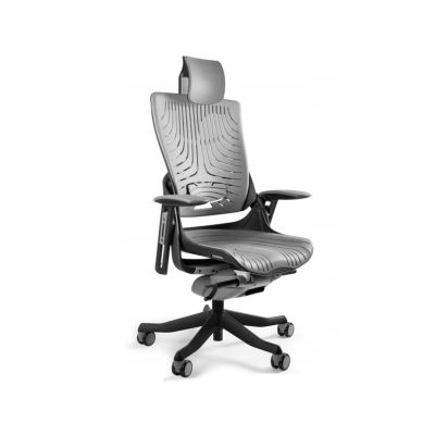 Wau 2 TPE-8 Bürostuhl, Elastomer, grau/schwarz