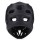 6. Wozinsky Integralhelm mit abnehmbarem Visier, Größe 57–59 cm – Schwarz