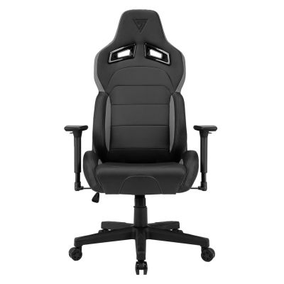 8. SENSE7 Sentinel Gaming-Stuhl, gepolsterter Sitz, Schwarz/Grau