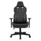 8. SENSE7 Sentinel Gaming-Stuhl, gepolsterter Sitz, Schwarz/Grau