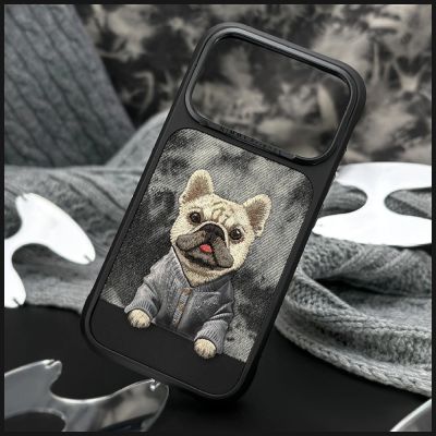 7. Nimmy Gentle Pets Series Hunde-MagSafe-Hülle für iPhone 17 Pro Max – Schwarz