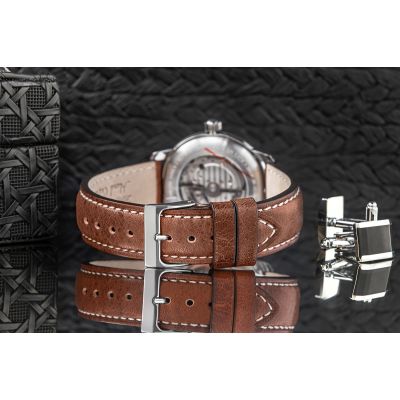 7. Herrenarmbanduhr ZEPPELIN LZ127 Graf Automatic 7666-4 + BOX