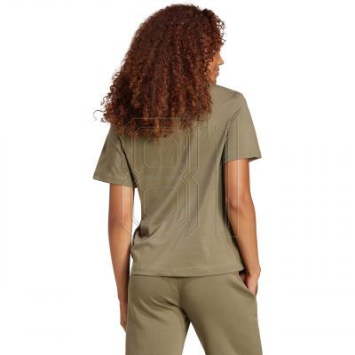 3. adidas Essentials Baumwoll-T-Shirt mit kleinem Logo W JI6074