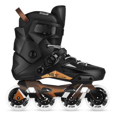 3. NA1601 SLALOM ROLLER SKATES SLAYD BLACK GRÖSSE 43 NILS EXTREME
