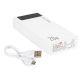 5. BLOW Powerbank 20000 mAh QC+PD 20 W + Lightning White PB20E