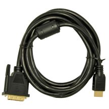 Kabel Akyga AK-AV AK-AV-11 (DVI-D M - HDMI M; 1,8 m; schwarz)