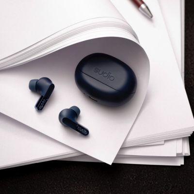 5. Studio N3PROBLU Kopfhörer/Headset Kabelloser In-Ear-Bluetooth-Kopfhörer für Anrufe/Musik Schwarz
