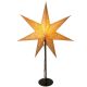 Dekorativer Stern mit LED-Beleuchtung, Höhe: 65 cm, Champagner