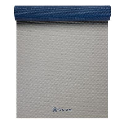 10. GAIAM Icy Frost doppelseitige Yogamatte 6MM 61964
