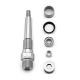 6. Rockbros K307PT Aluminium-Plattformpedale mit Reflektoren – Schwarz