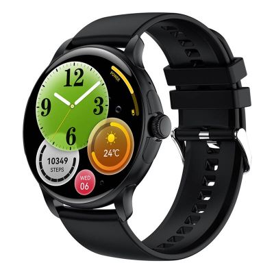 4. Rubicon RNCF35 SCHWARZES Damen-Smartwatch-Armband + Armband