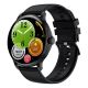 4. Rubicon RNCF35 SCHWARZES Damen-Smartwatch-Armband + Armband