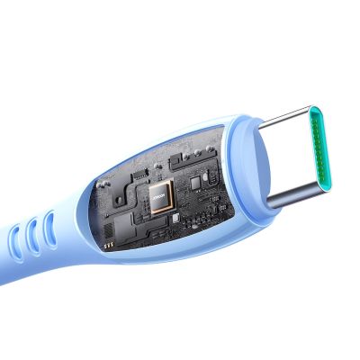 5. Joyroom S-A59 Vibrant Series 60W USB-C - USB-C-Kabel 1,2 m - blau