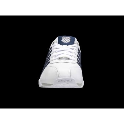 3. K-Swiss Arvee 1.5 Herren Sportschuhe Leder Knöchel Sneakers klassisch weiß (02453-900-M)