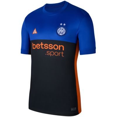 2. Nike Inter Mailand 2026 Stadium SE Herren-Trikot Schwarz und Blau IM6998 413