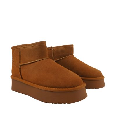 2. Damen-Lederschuhe Solo Soprani Couture Hugh Plateau hellbraun SSW421P05 02