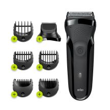 Braun Series 3 300BT Rotationsrasierer/Trimmer Schwarz