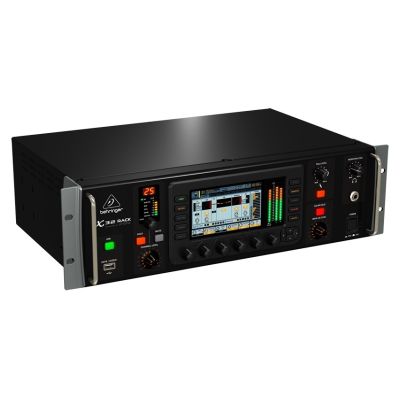 Behringer X32 Rack, 40 Kanäle, 10–22.000 Hz, Schwarz