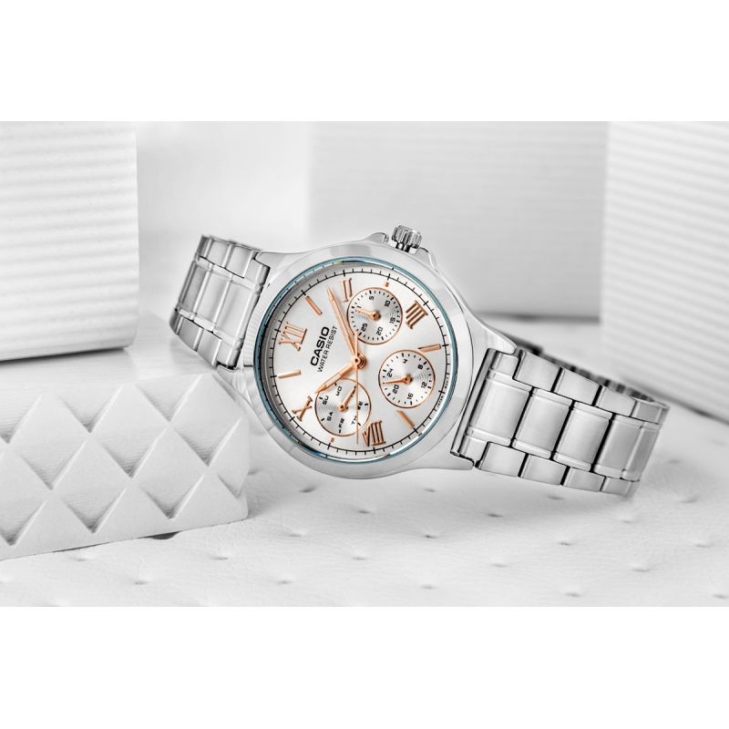 6. Damenuhr CASIO LTP-V300D-7A2 + Box