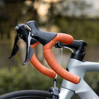 5. Rockbros Perforiertes Silikon Lenkerband - Orange