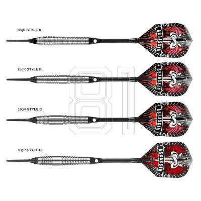 3. Harrows Assassin Darts 85% Softip HS-TNK-000013252
