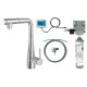 Küchenarmatur mit Wasserfiltersystem und Ausziehbrause