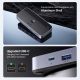 4. Ugreen CM662 USB 3.0 Switch 2-in-4 Switch + 2x USB-A Kabel - Schwarz