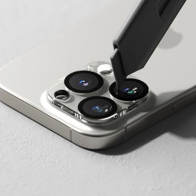 5. Ringke Kameraschutz 2er-Pack Panzerglas für iPhone 16 Pro / 16 Pro Max