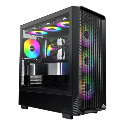 3. Montech X5 Midi Tower Schwarz