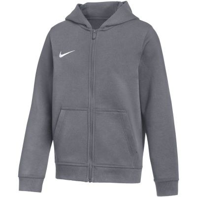 3. Nike Park 26 Fleece-Kapuzenpullover mit durchgehendem Reißverschluss für Kinder, Grau, IB1232 071