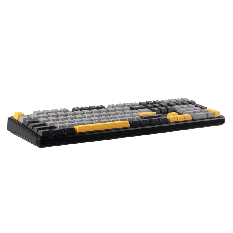 3. Dichtung F108 Grau+Orange+Dunkelgrau Volcano-Schalter RGB AULA Tastatur