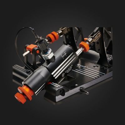 6. Asetek 40-010-0000001 Gaming-Controller, Schwarz, Orange, Weiß, USB-Pedale für PC