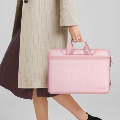 9. Tech-Protect Pocket Laptoptasche 15-16 – Rosa