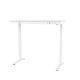 11. ACTIVEJET Schreibtisch mit elektrischer Höhenverstellung, Höhe 120 x 60 cm, ET119S, weiß