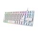 TRUST GXT833W THADO TKL US Weiße Gaming-Tastatur