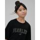 3. Locker geschnittenes Mädchen-T-Shirt mit Aufdruck 4F 4FJRSS26TTSHF3453-20S