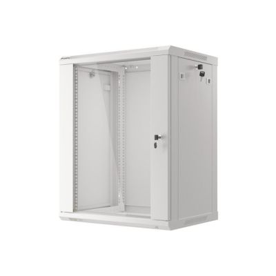 7. Lanberg WF01-6415-10S Rack-Schrank (770 mm / 600 mm / 450 mm; Wandmontage; grau)