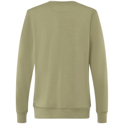 4. Herren-Sweatshirt ohne Kapuze SUPER.NATURAL 7 Peaks Crew, grün