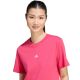 4. adidas Essentials Damen-T-Shirt mit kleinem Logo, pink, KF8395