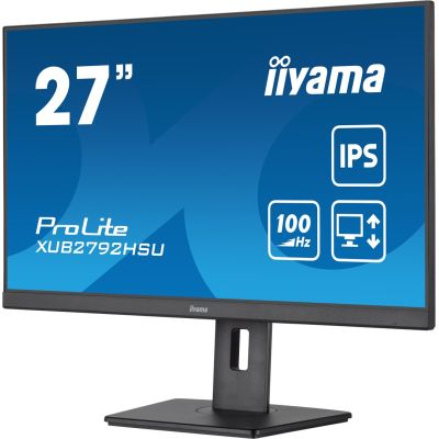 5. iiyama XUB2792HSU-B6 Monitor 27 Zoll FHD IPS BUSI/1920 x 1080 100 Hz 0,4 ms 250 CD