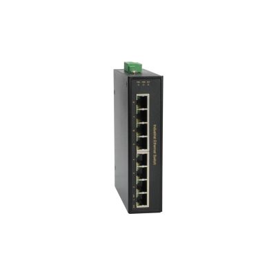 LevelOne Industrieller FE PoE+ Switch 8-Port/IP30 120W 100Mbps
