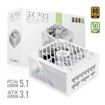 Gamemax Netzteil | GX PRO 1050G WH | 1050 W | Gold | Weiß | Vollmodular