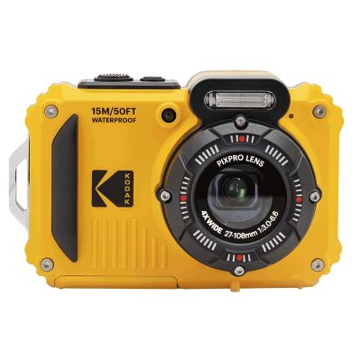 2. Kodak Pixpro WPZ2 Digitalkamera, wasserdicht bis 15m, stoßfest, gelb