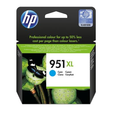 2. HP 951XL Cyan-Tintenpatrone, HP951XL=CN046AE, 1500 Seiten