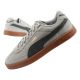 Puma Club II Era Herren-Sportschuhe, Leder-Sneaker, grau