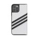 3. Adidas OR Booklet Case PU für iPhone 12 / 12 Pro 6.1" - weiß und schwarz