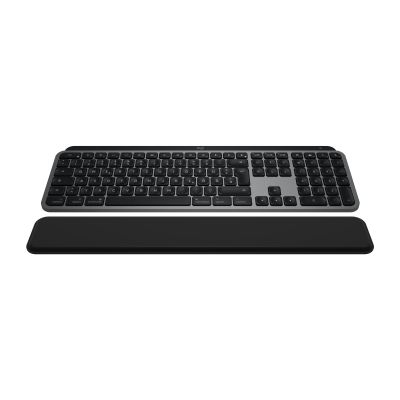 Logitech MX Keys S Combo für Mac (Tastatur und Maus inklusive) – Bluetooth, QWERTZ-Tastatur, Deutsch, Grau